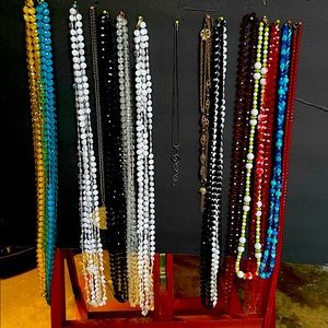 56 piece collection of costume jewelry